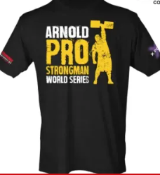 Arnold Pro Strongman  T-shirt